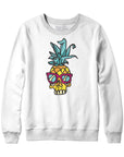 Pineapple Skull Sweatshirt Hoodie - Rocket Factory Apparel