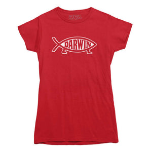 Darwin Fish T-shirt - Rocket Factory Apparel
