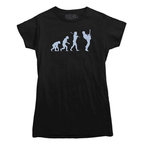 Evolution of a Guitarist T-Shirt - Rocket Factory Apparel