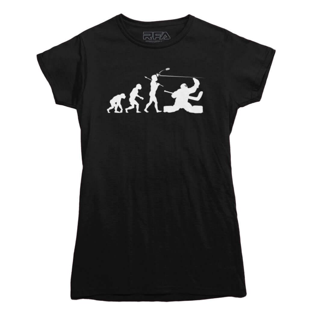 Evolution of A Hockey Goalie T-shirt - Rocket Factory Apparel