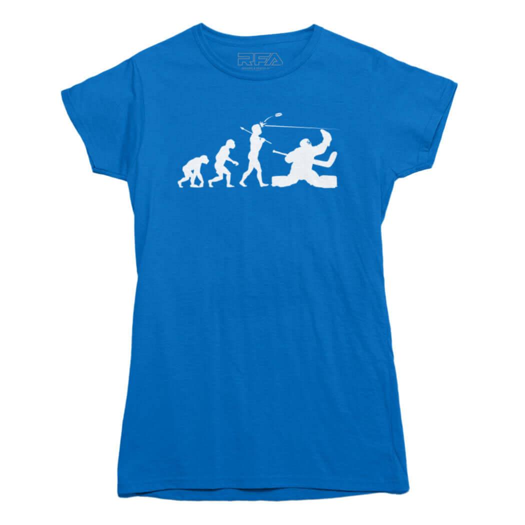 Evolution of A Hockey Goalie T-shirt - Rocket Factory Apparel