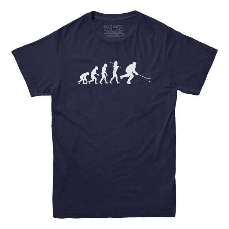 Evolution Hockey Player T-shirt - Rocket Factory Apparel