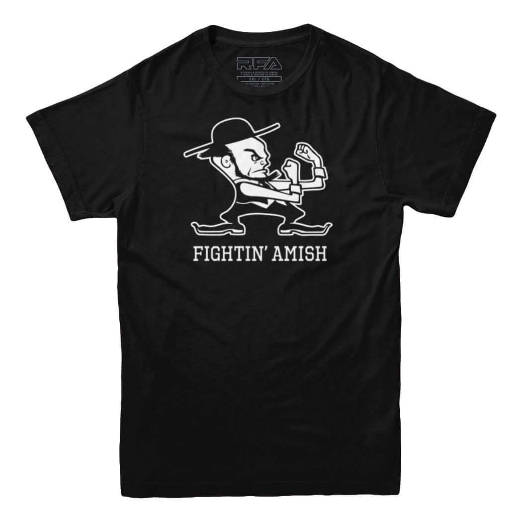 Fightin&#39; Amish T-Shirt - Rocket Factory Apparel