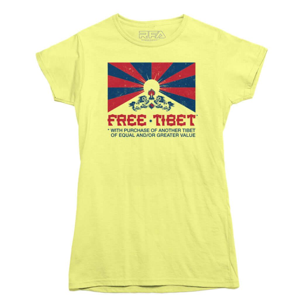 Free Tibet T-Shirt - Rocket Factory Apparel