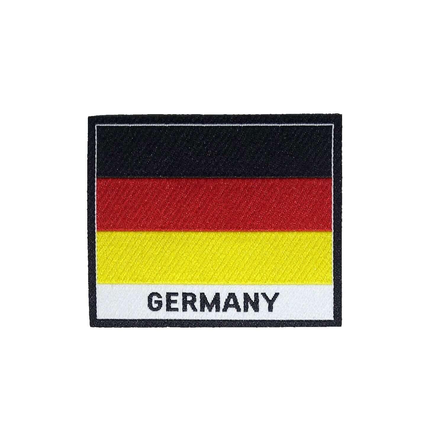 Germany Flag Iron On Patch - Rocket Factory Apparel