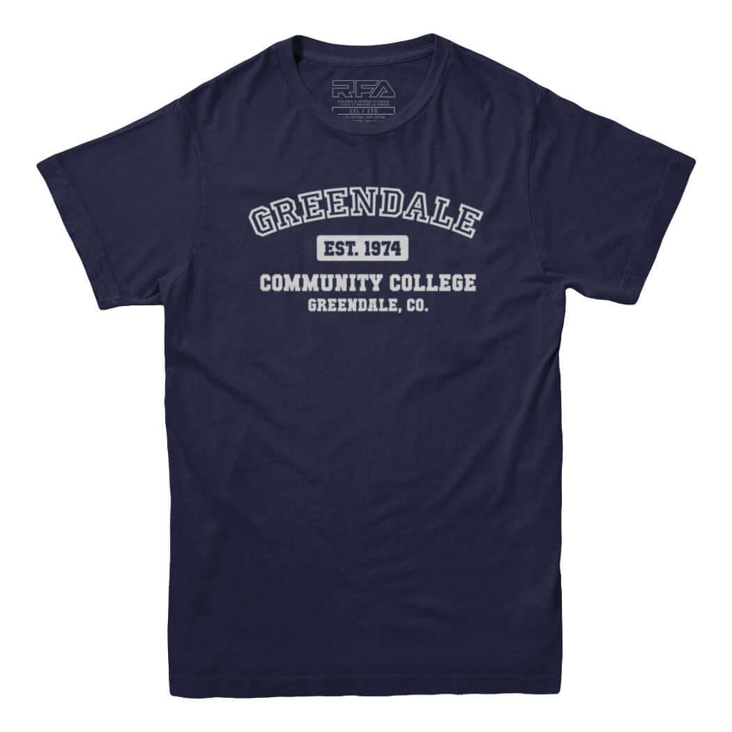 Greendale Community College T-Shirt - Rocket Factory Apparel
