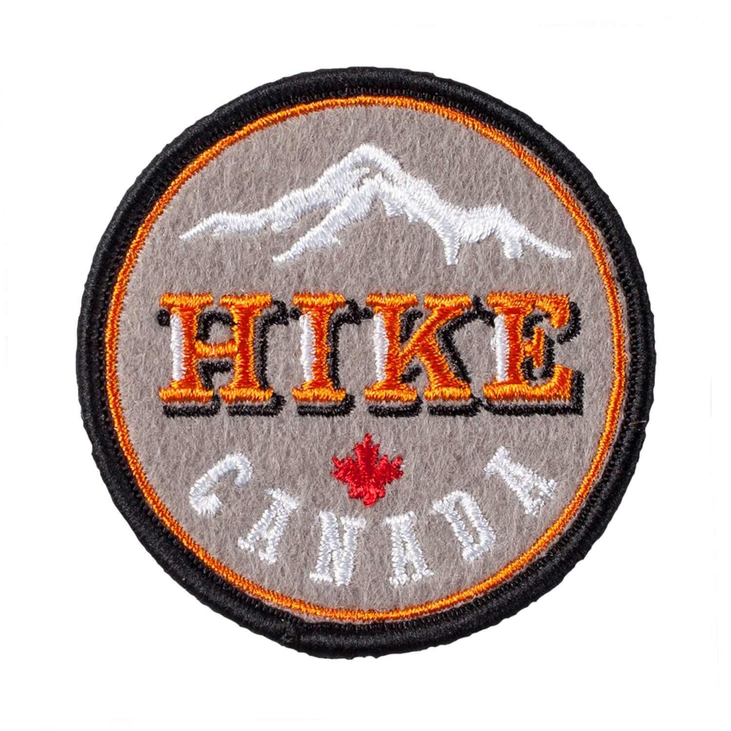 Hike Canada Iron On Patch - Rocket Factory Apparel