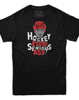 Hockey Kicks Serious Ass T-Shirt - Rocket Factory Apparel