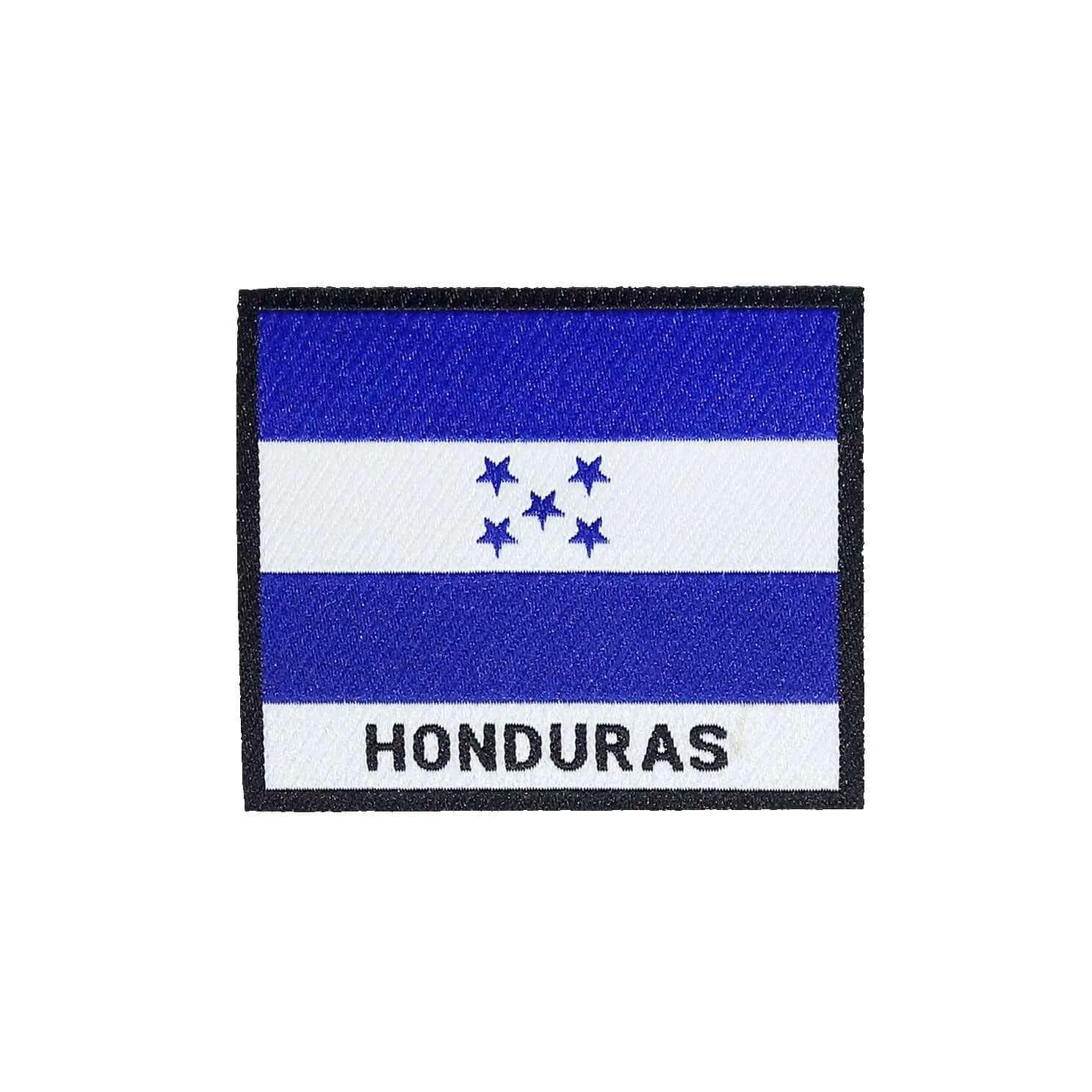Honduras Flag Iron On Patch - Rocket Factory Apparel