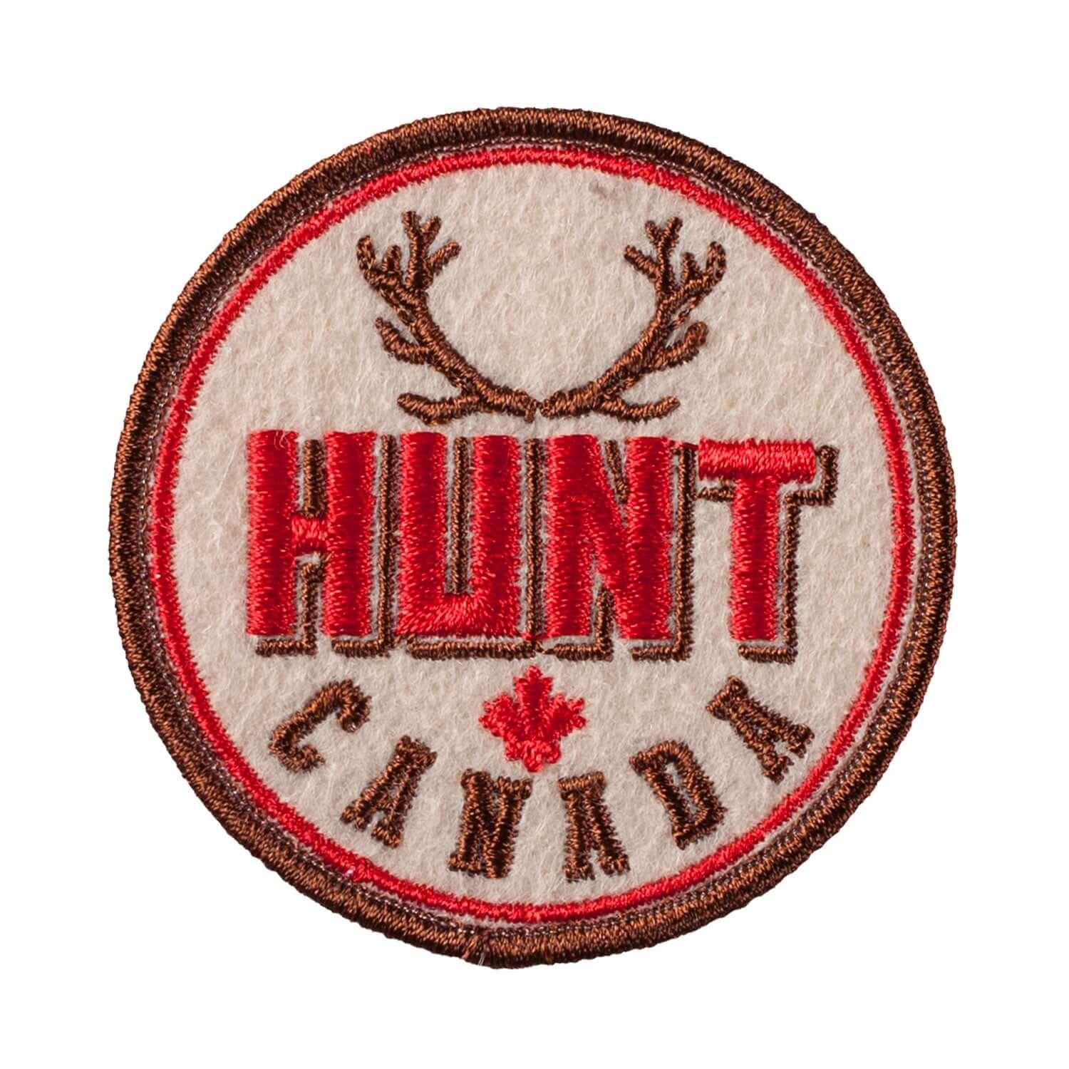 Hunt Canada Iron On Patch - Rocket Factory Apparel