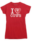 I Love Cows T-Bone T-shirt - Rocket Factory Apparel