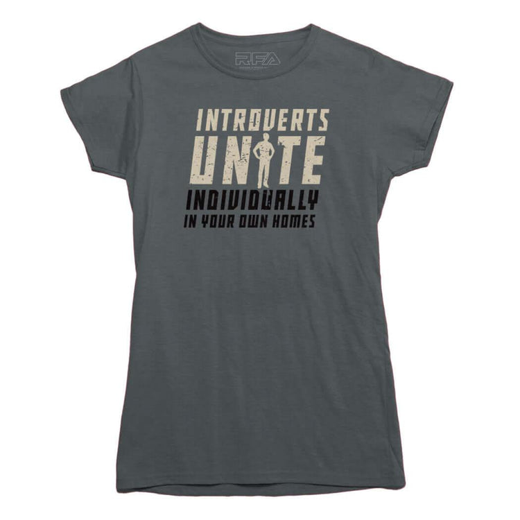 Introverts Unite T-Shirt - Rocket Factory Apparel