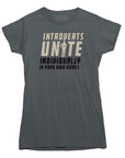 Introverts Unite T-Shirt - Rocket Factory Apparel