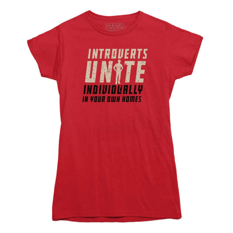 Introverts Unite T-Shirt - Rocket Factory Apparel