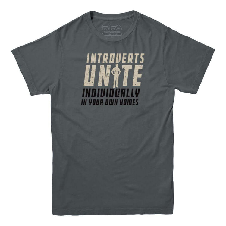 Introverts Unite T-Shirt - Rocket Factory Apparel