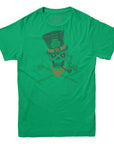 Irish Skull and Shillelagh T-shirt - Rocket Factory Apparel