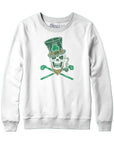 Irish Skull and Shillelagh Hoodie Sweatshirt