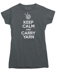 Keep Calm and Carry Yarn T-shirt - Rocket Factory Apparel