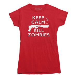 Keep Calm and Kill Zombies T-Shirt - Rocket Factory Apparel