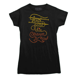 Knit Fast Die Warm T-shirt - Rocket Factory Apparel