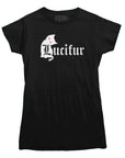 Lucifur Evil Cat T-shirt - Rocket Factory Apparel