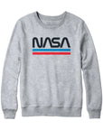 NASA Worm Logo Hoodie Sweatshirt