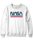 NASA Worm Logo Hoodie Sweatshirt