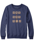 One Plus One Equals Six Scrabble Hoodie Sweatshirt