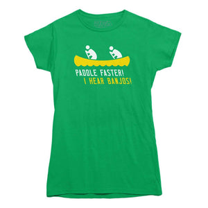 Paddle Faster I Hear Banjos T-Shirt - Rocket Factory Apparel