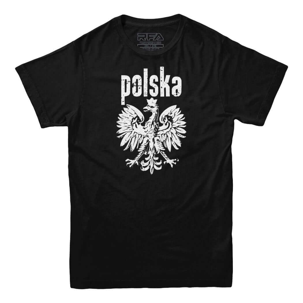Polska Poland Eagle T-shirt - Rocket Factory Apparel