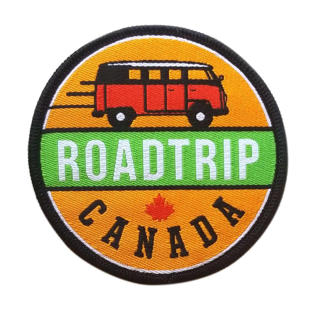 Roadtrip Canada Iron On Patch - Rocket Factory Apparel
