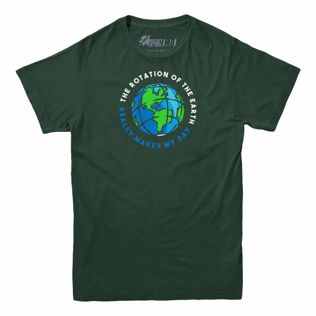 Rotation of the Earth Mens Forest Green 