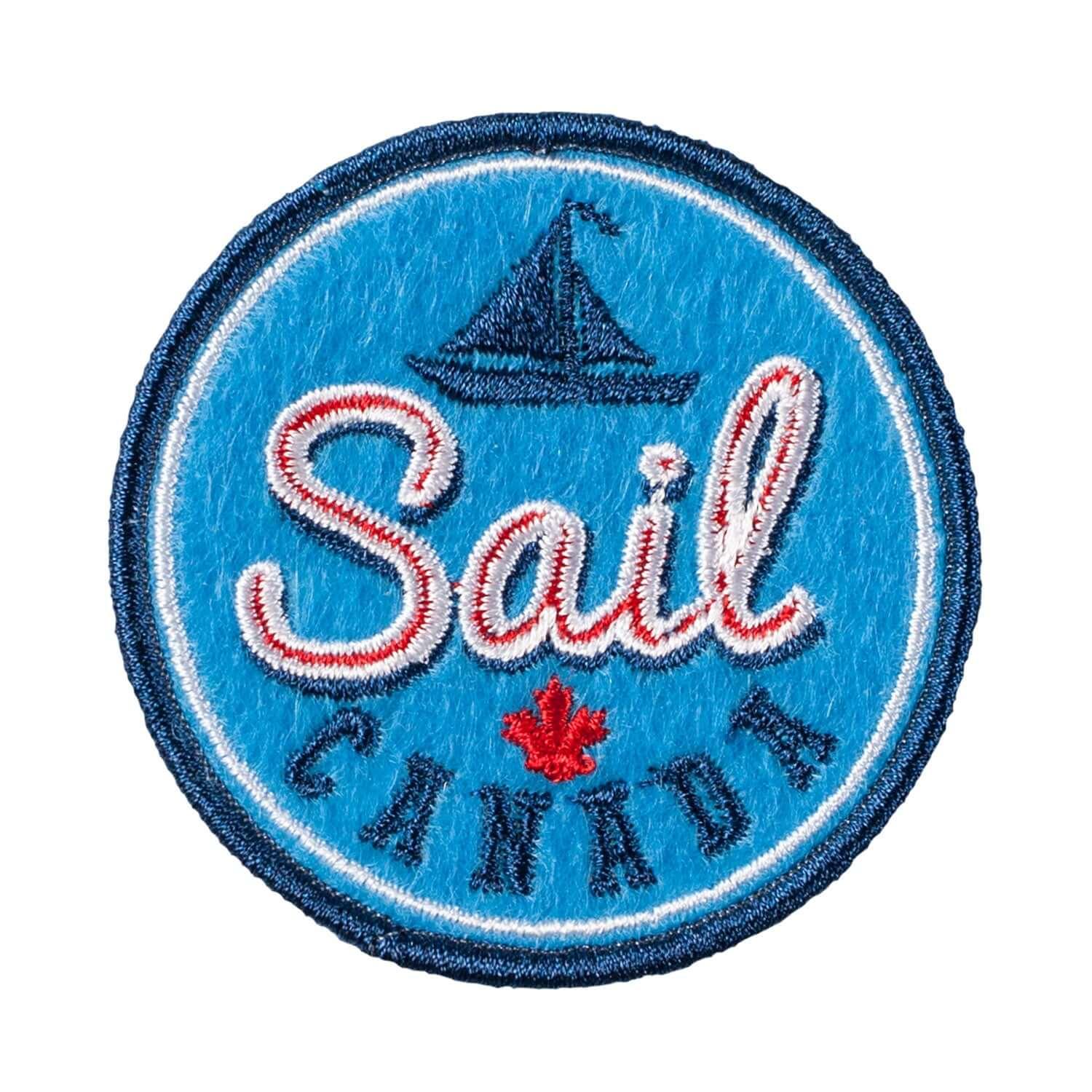 Sail Canada Iron On Patch - Rocket Factory Apparel