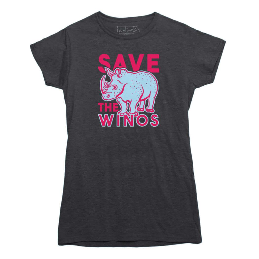 Save the Winos T-shirt - Rocket Factory Apparel