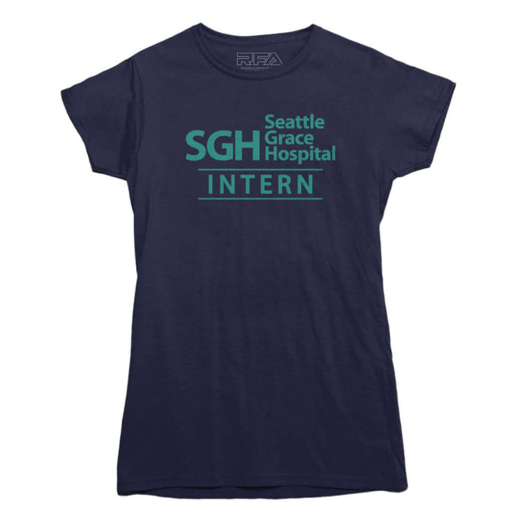 Seattle Grace Hospital Intern T-shirt - Rocket Factory Apparel