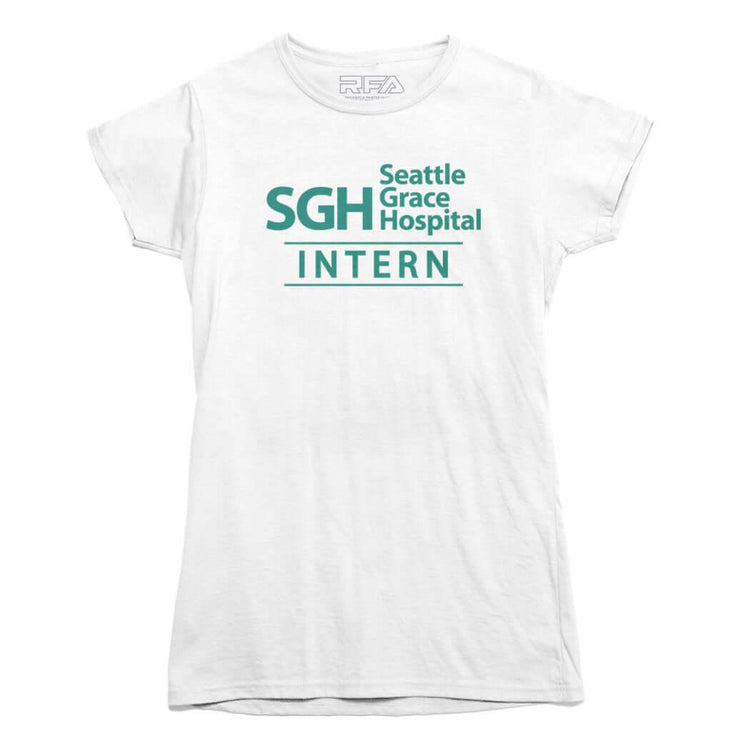 Seattle Grace Hospital Intern T-shirt - Rocket Factory Apparel