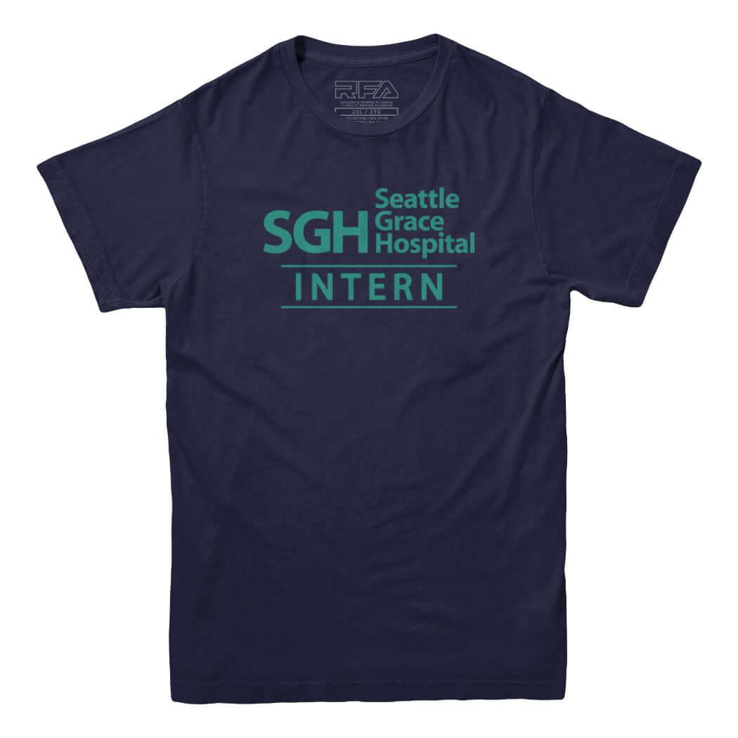 Seattle Grace Hospital Intern T-shirt - Rocket Factory Apparel