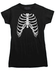 Skeleton Ribcage T-shirt - Rocket Factory Apparel