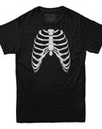 Skeleton Ribcage T-shirt - Rocket Factory Apparel
