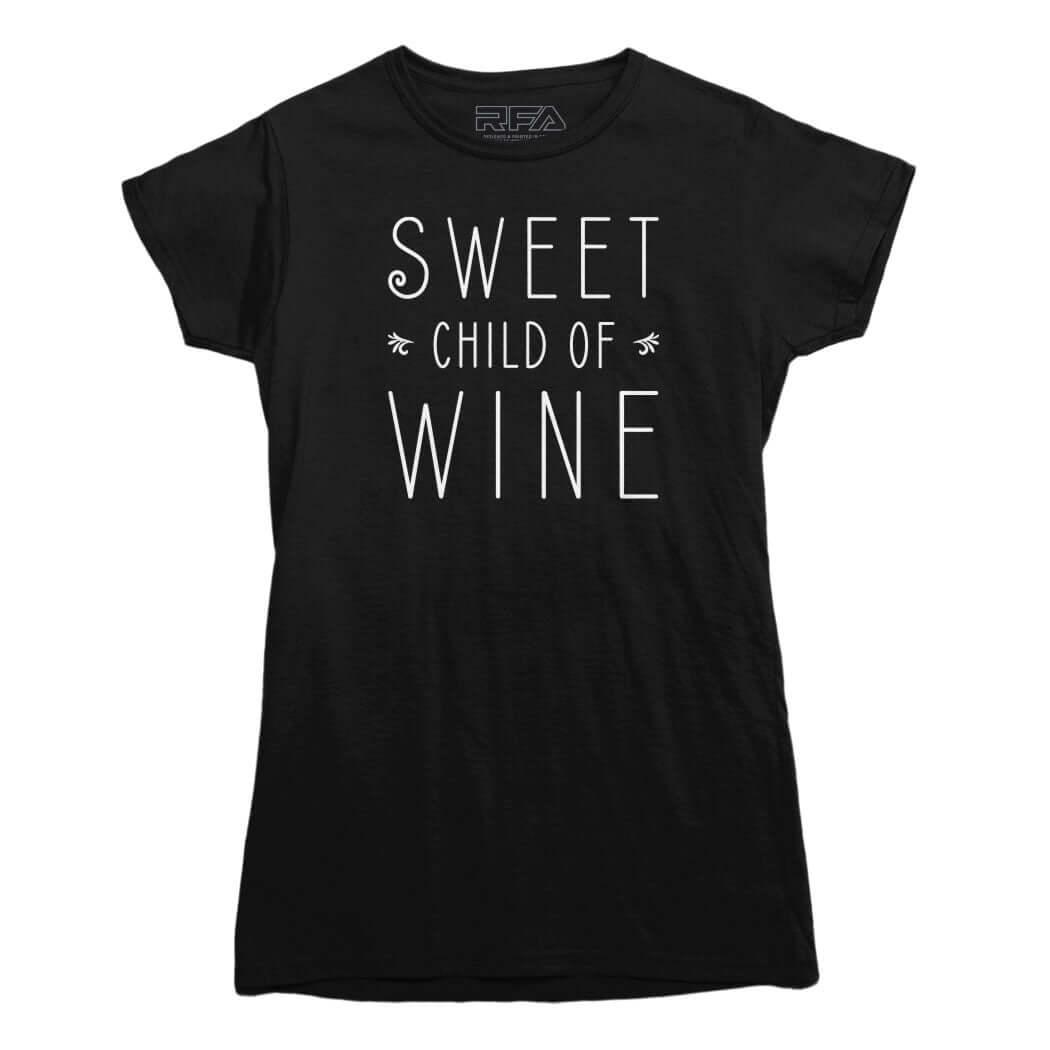 Sweet Child of Wine T-shirt - Rocket Factory Apparel