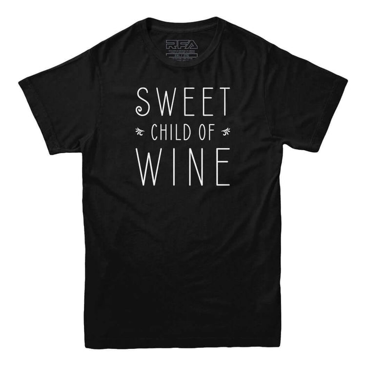 Sweet Child of Wine T-shirt - Rocket Factory Apparel