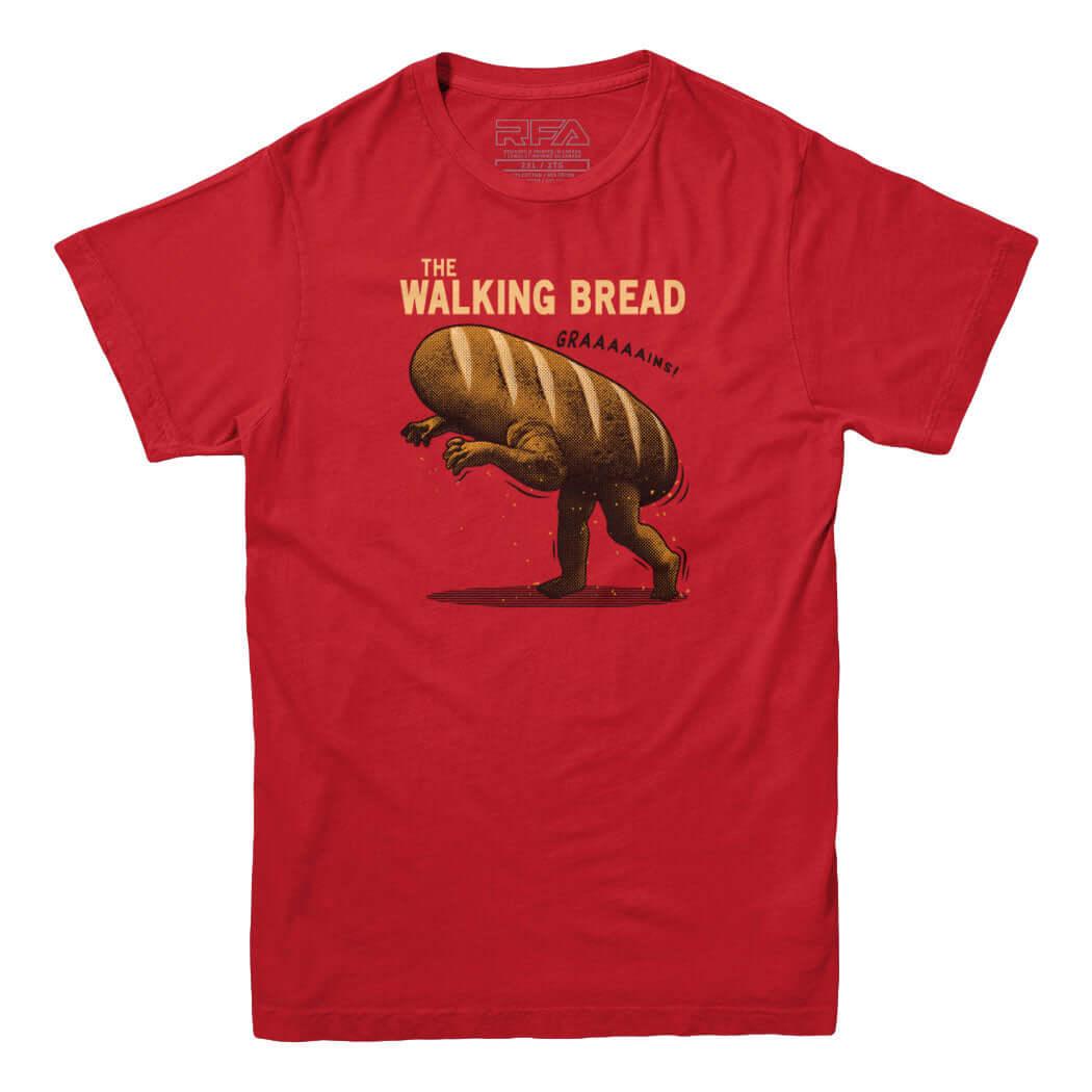 The Walking Bread T-shirt - Rocket Factory Apparel