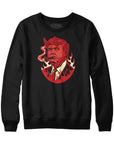 Trump Devil Sweatshirt Hoodie - Rocket Factory Apparel