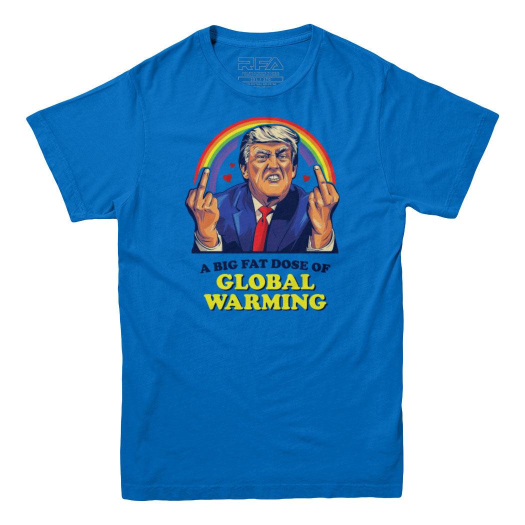 Trump Global Warming T-shirt - Rocket Factory Apparel