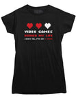 Video Games Ruined My Life T-shirt - Rocket Factory Apparel