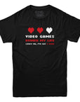 Video Games Ruined My Life T-shirt - Rocket Factory Apparel