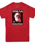 Viva La Evolution Darwin T-shirt - Rocket Factory Apparel