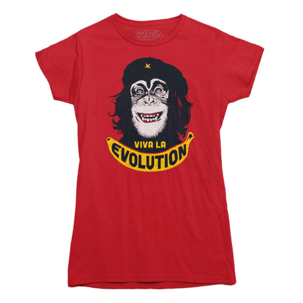 Viva La Evolution T-shirt - Rocket Factory Apparel
