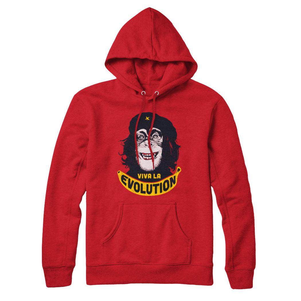 Viva La Evolution Sweatshirt Hoodie - Rocket Factory Apparel