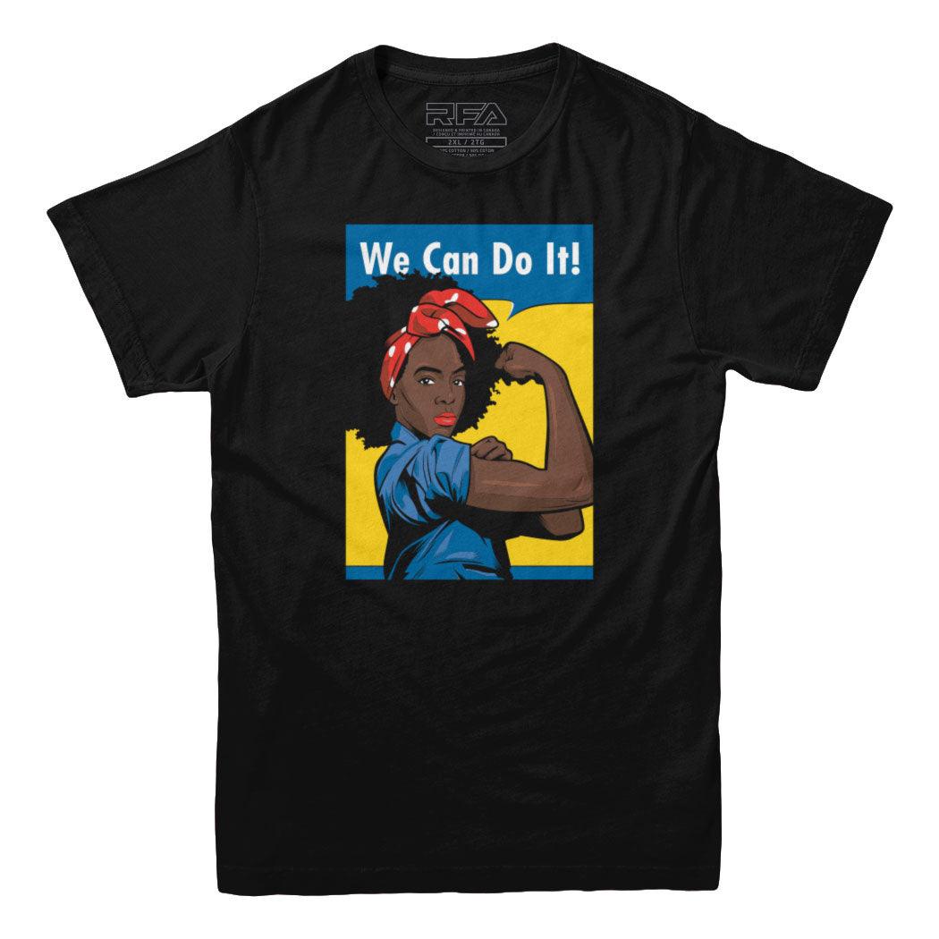 We Can Do It BLM T-shirt - Rocket Factory Apparel